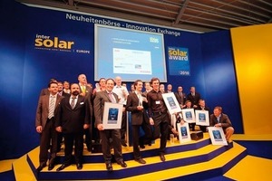  AusgezeichnetDrei Produkte wurden aus dem Bereich der Solarthermie mit einem Solar Award prämiert 
