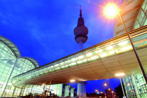  Rundum erneuertDas Messegelände in Hamburg erhielt in den letzten Jahren mehrere neue Hallen 