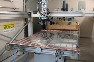  KollektorfertigungAuch Solarkollektoren werden im Rotex-Werk in Güglingen gefertigt 