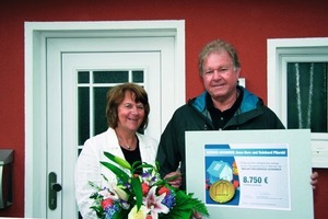  IWO-Aktion „Energie-Gewinner“Zu den erfolgreichen Energie-Gewinnern gehört das Ehepaar aus Krummesse, der IWO-Zuschuss beträgt 8750 € 