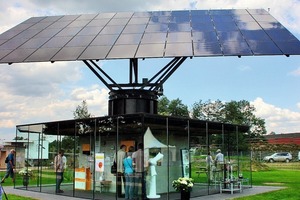  Der Solartracker im Klimapark Rietberg 