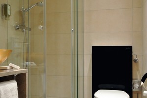  „Geberit Monolith“Sanitärmodul für Wand-WC zur schnellen, sauberen und eleganten Renovierung oder für den designorientierten Neubau 