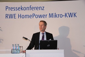  Ingo Alphéus, Vorsitzender der Geschäftsführung  der RWE Effizienz GmbH: "Die Energiewende muss auch zuhause stattfinden!"  