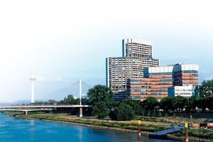  Collini-CenterDas Mannheimer Collini-Center war bei seiner Fertigstellung 1971 das höchste Hochhaus in Baden-Württemberg. In dem zweitürmigen Wohn- und Bürokomplex wohnen derzeit rund 1300 Menschen in insgesamt 515 Wohnungen auf 32 Etagen 