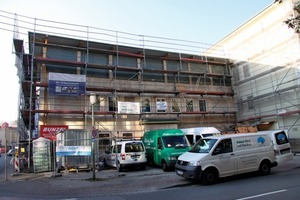  Die Kindermann-Stiftung in Bielefeld wird aus Mitteln des Konjunktur-Pakets umfassend renoviert und um ein Stockwerk erweitert 