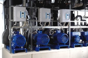  Angebotspalette erweiternZusammen mit einem KSB-Pumpen-Partner kann das SHK-Handwerk seinen Kunden auch über die Installation von Pumpen hinaus beispielsweise Regelungssys­teme zur Energieoptimierung anbieten 