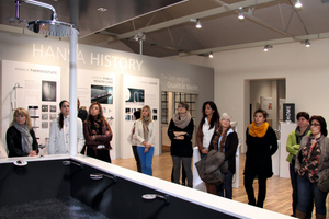  „Aquapunkt“: Der Ausstellungsbereich zeigt die Hansa-Produkte 