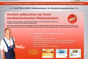  Infos &amp; WebgeneratorUnter www.handwerkermarke.de finden interessierte SHK-Innungsmitglieder alle Informationen und den Webgenerator 