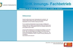  ...individuelle Anpassung auf die Schwerpunkte des Handwerksbetriebs möglich. 