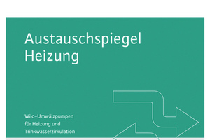  Bestimmung der Hocheffizienzpumpe - 
Instrument zur Bestimmung einer passenden Hocheffizienzpumpe bei Austausch eines Altaggregats ist der Austauschspiegel. Dieser gibt herstellerübergreifend für alle bekannten Pumpen ab Baujahr 1975 eine entsprechend ErP-konforme Hocheffizienzpumpe an. 