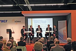  VDMA-F.A.Z.-Forum auf der ISH war gut besucht. 