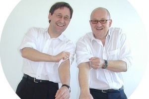  Die Autoren Ottmar Kuball und Werner Heimbach von Ärmelhoch/HaZweiOh sind als Trainer, Berater und Buchautoren in der SHK-Branche für clevere Verkaufs- und Marketing-Ideen bekannt. Ihre vielfältigen Praxisideen finden Sie unter www.hazweioh.com. 