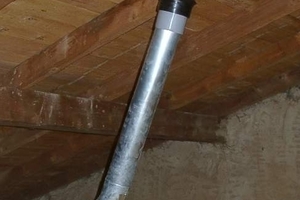  Fahrlässige Erneuerung des Abgasschornsteins nach Dachsanierung. 