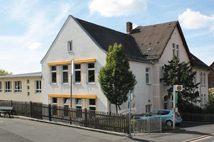  Die Grundschule Nieste im Landkreis Kassel wird seit Oktober 2012 mit Pellets beheizt. 