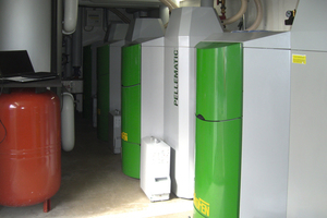  In der Pelletheizzentrale Eppelheim wird die Wärme für das Wohngebiet „Lisgewann II“ erzeugt. 