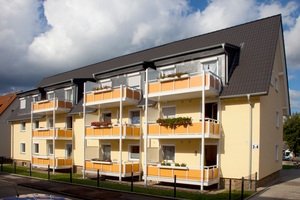  Frisch und freundlich erstrahlt das Mehrfamilienhaus in der Hemer Siemensstraße nach der Vollsanierung. 