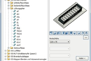  Trox-Lüftungsgitter als Datensatz  