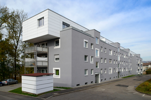  Das Mehrfamilienhaus in Wernau wurde grundlegend modernisiert und um ein komplettes Stockwert erweitert. 