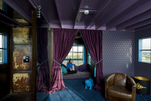  Mit kräftigen Farben transportiert die Secret Suite das traditionelle Ambiente des Orients ins heutige Amsterdam. 