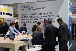  R+F Digital-Messestand  