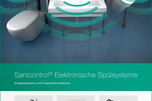  Broschüre über elektronische Spülsysteme 