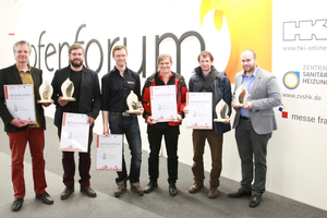  Die Jury entschied sich für drei Gewinner und zwei Sonderpreise für Kreativität sowie Trend (v.l.): Frank Willnat, Benjamin Zweifel, Andreas Zapfe, Helmut Christian und Gerold Wucherer, David Muhl. 