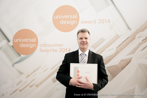  Andreas Jung, technischer Geschäftsleiter der Waterkotte GmbH, nahm stellvertretend die beiden Auszeichnungen entgegen 