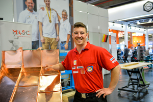  (Quelle: GHM) Julian Emmert aus Grenzach-Wyhlen in Baden-Württemberg ist der Sieger der Qualifikation der Spengler für die Euroskills. 