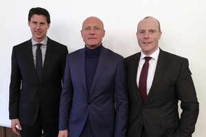  Der Vorstand des Herstellerverbandes RLT-Geräte e.V. mit (v.l.n.r.) Udo Ranner, Siegfried Vogl-Wolf und Frank Ernst 