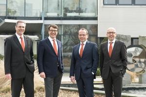  CORDES GRAEFE KG Geschaeftsfuehrung Benedikt Mahr, Andre Wedemeyer, Thomas Werner, Uwe Niederpruem (von links nach rechts) 
